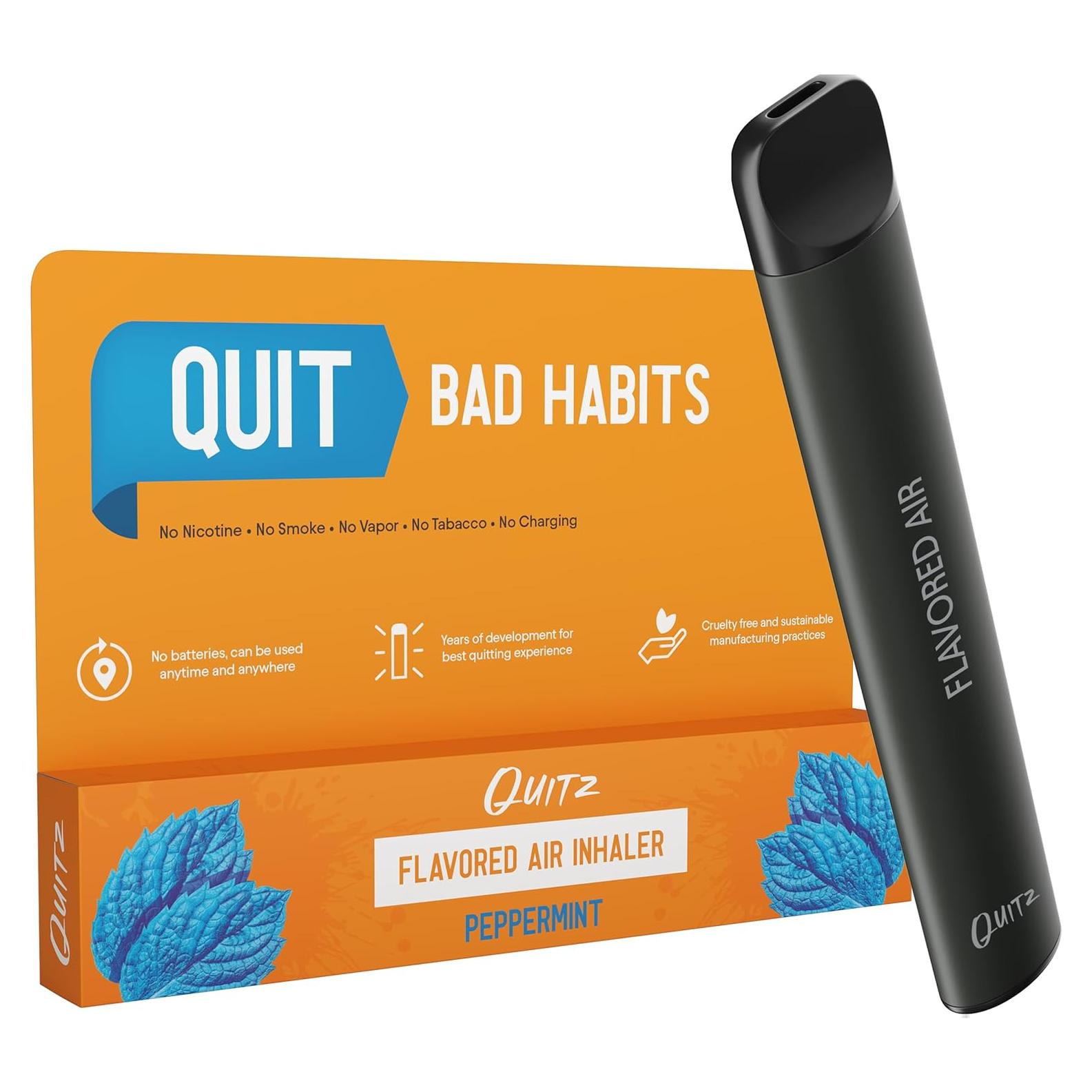 Inhalador Quitz de Aire Saborizado Natural Menta - Sin Nicotina