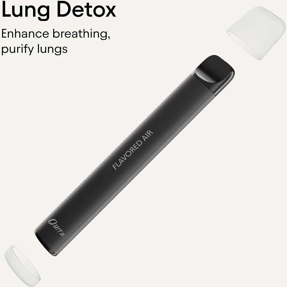 Inhalador Quitz de Aire Saborizado Natural Menta - Sin Nicotina