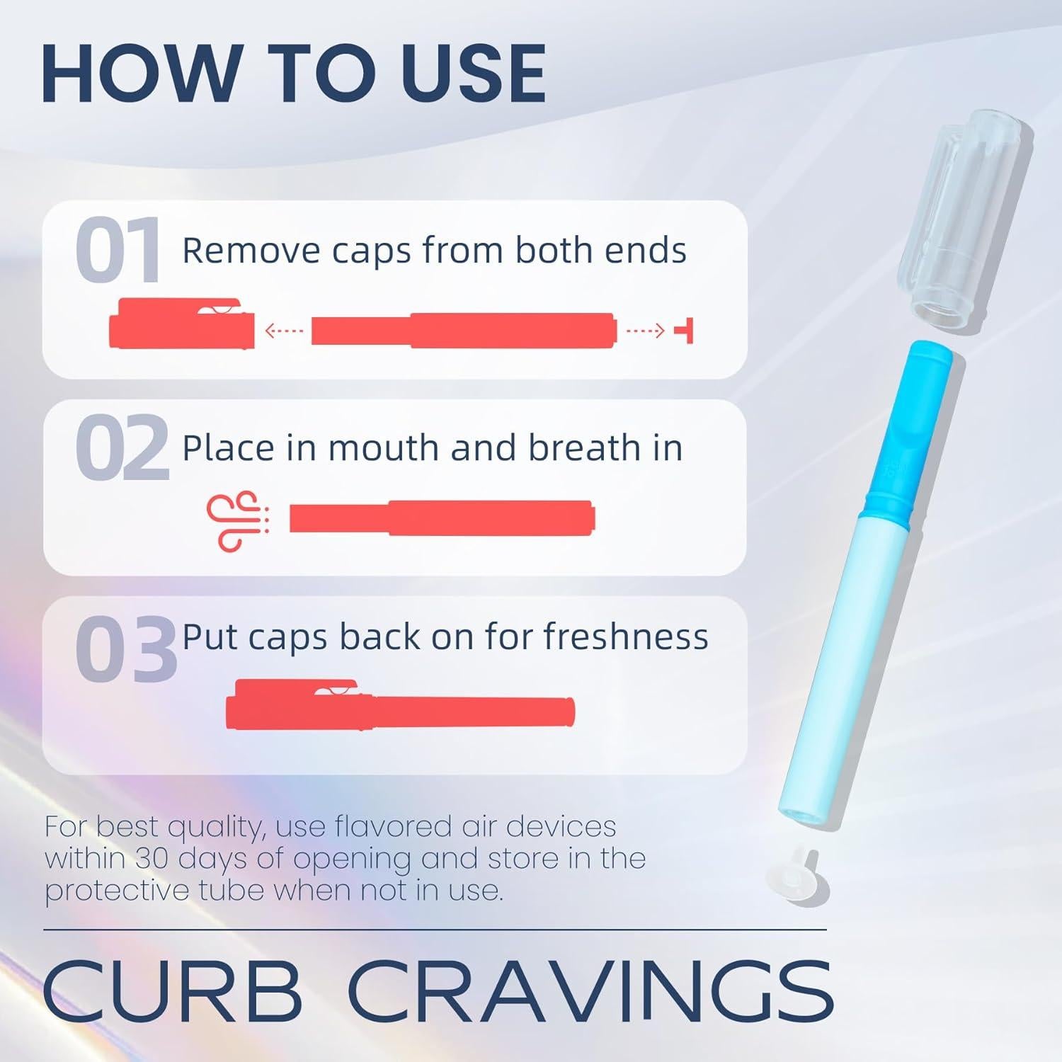 Paquete de 6 Inhaladores Naturales Biovikoting Sin Nicotina