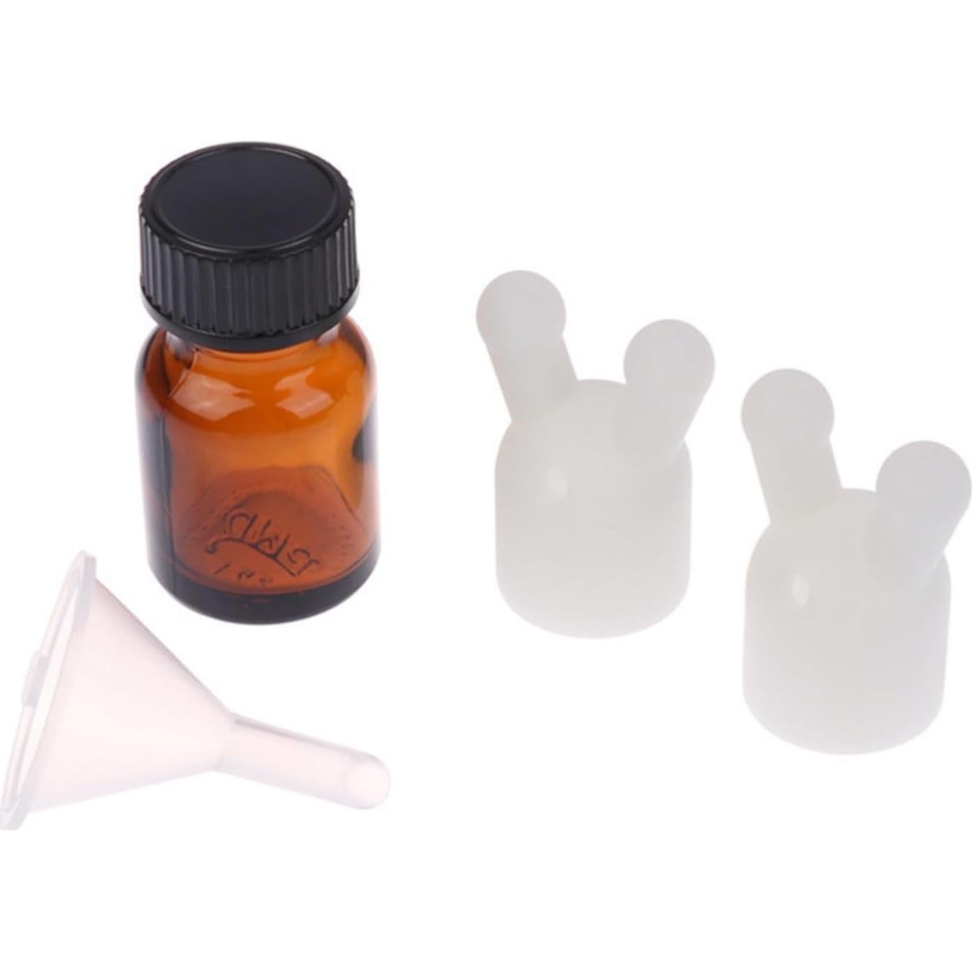 Juego de Inhalador Nasal Doble Orificio QIEIEI con Botellas Recargables
