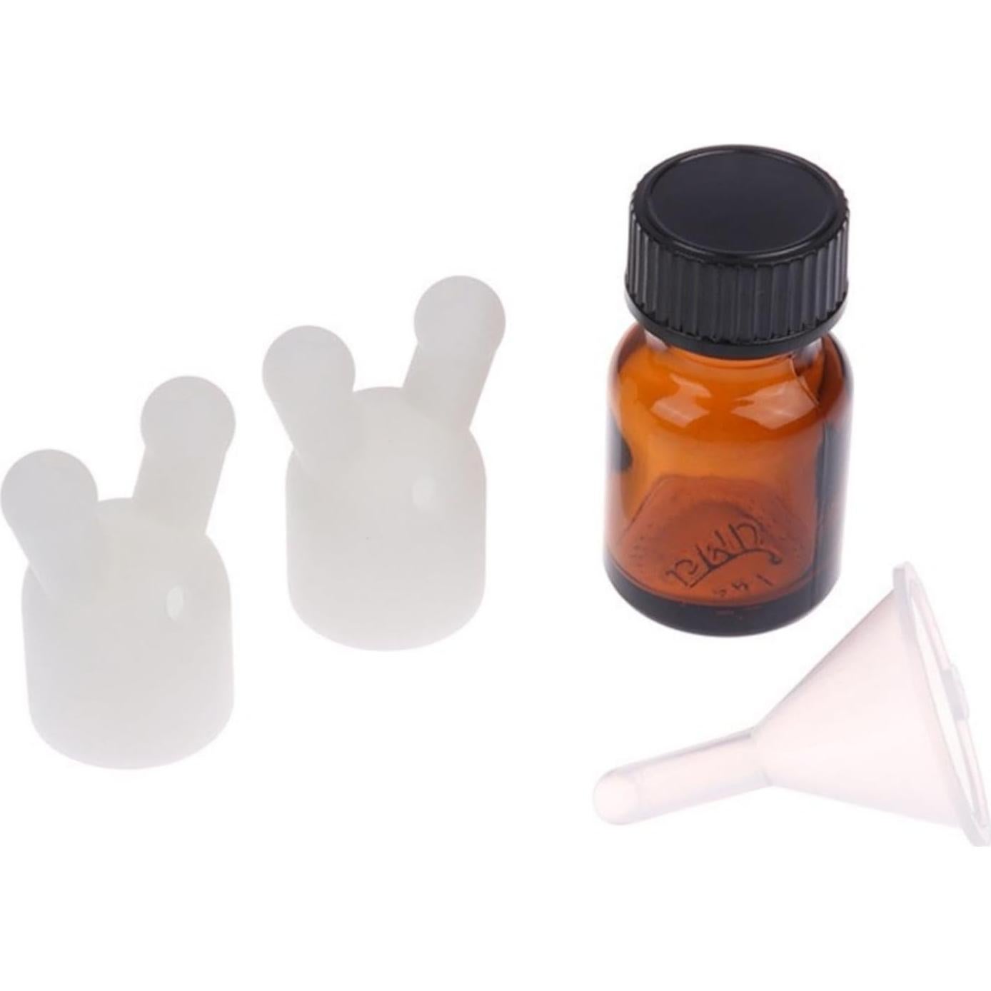Juego de Inhalador Nasal Doble Orificio QIEIEI con Botellas Recargables