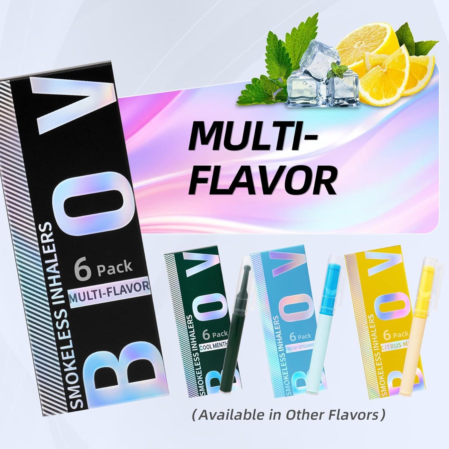 Inhalador Natural Biovikoting 6 Paquete Sin Nicotina