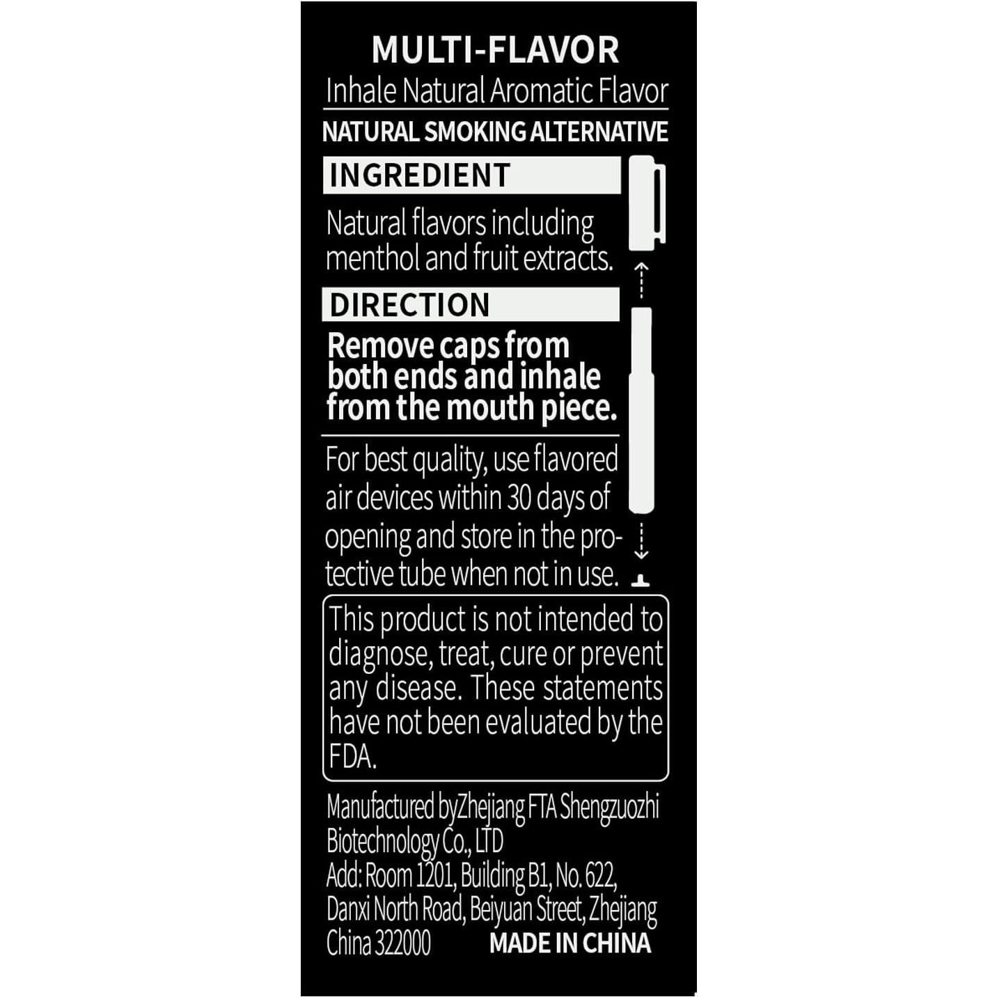 Inhalador Natural Biovikoting 6 Paquete Sin Nicotina