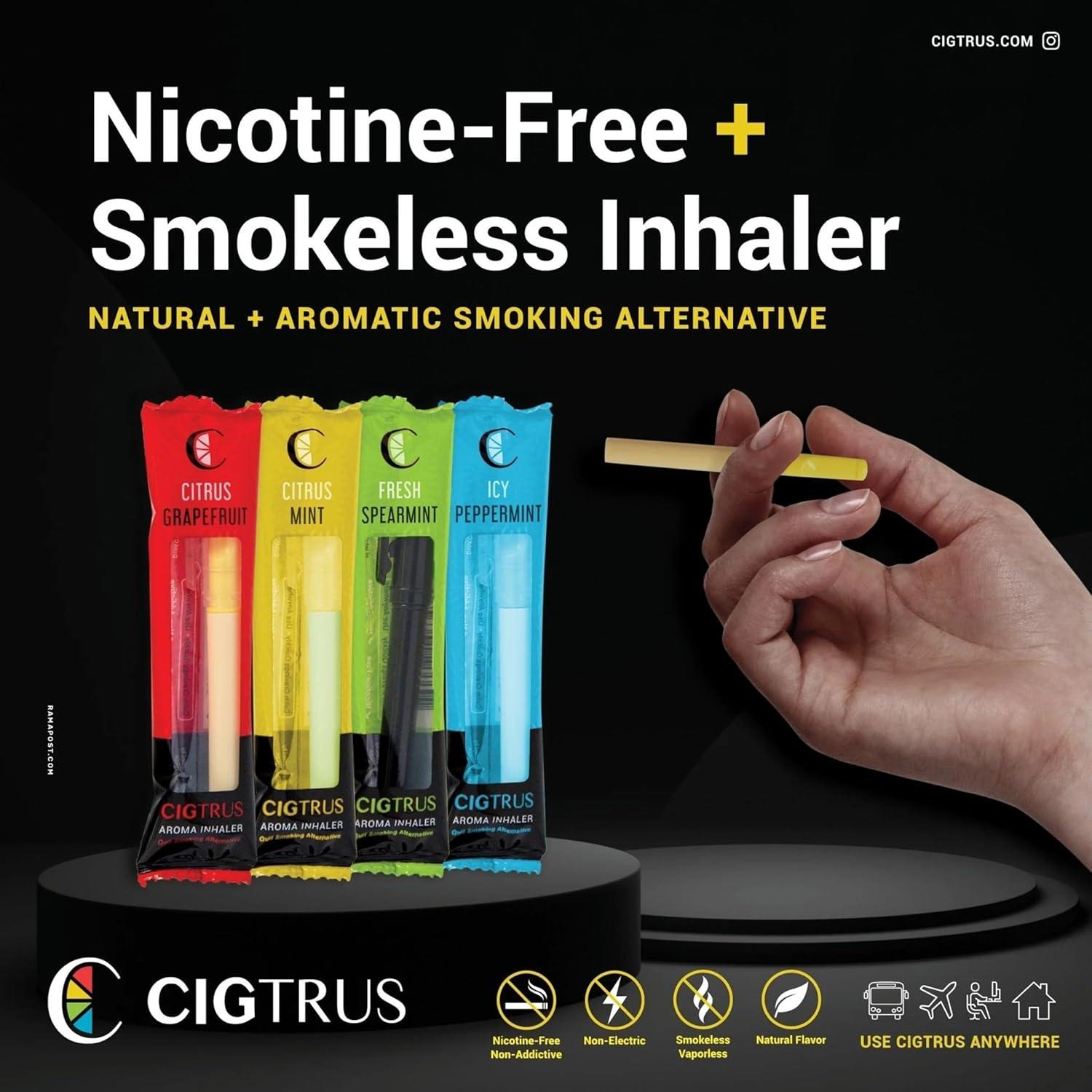 Inhalador Natural Cigtrus Sin Humo Limón - 1 Pieza 10g