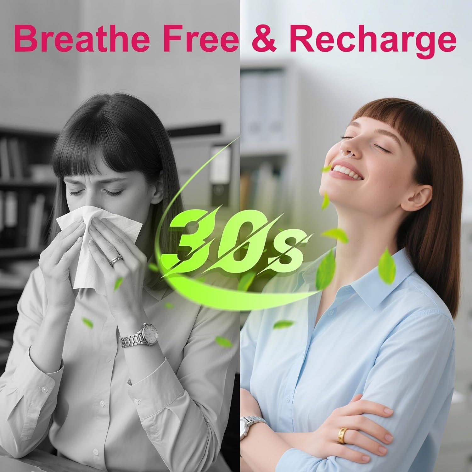 Inhalador Nasal Mini PURAX - Aceites Naturales 8PCS