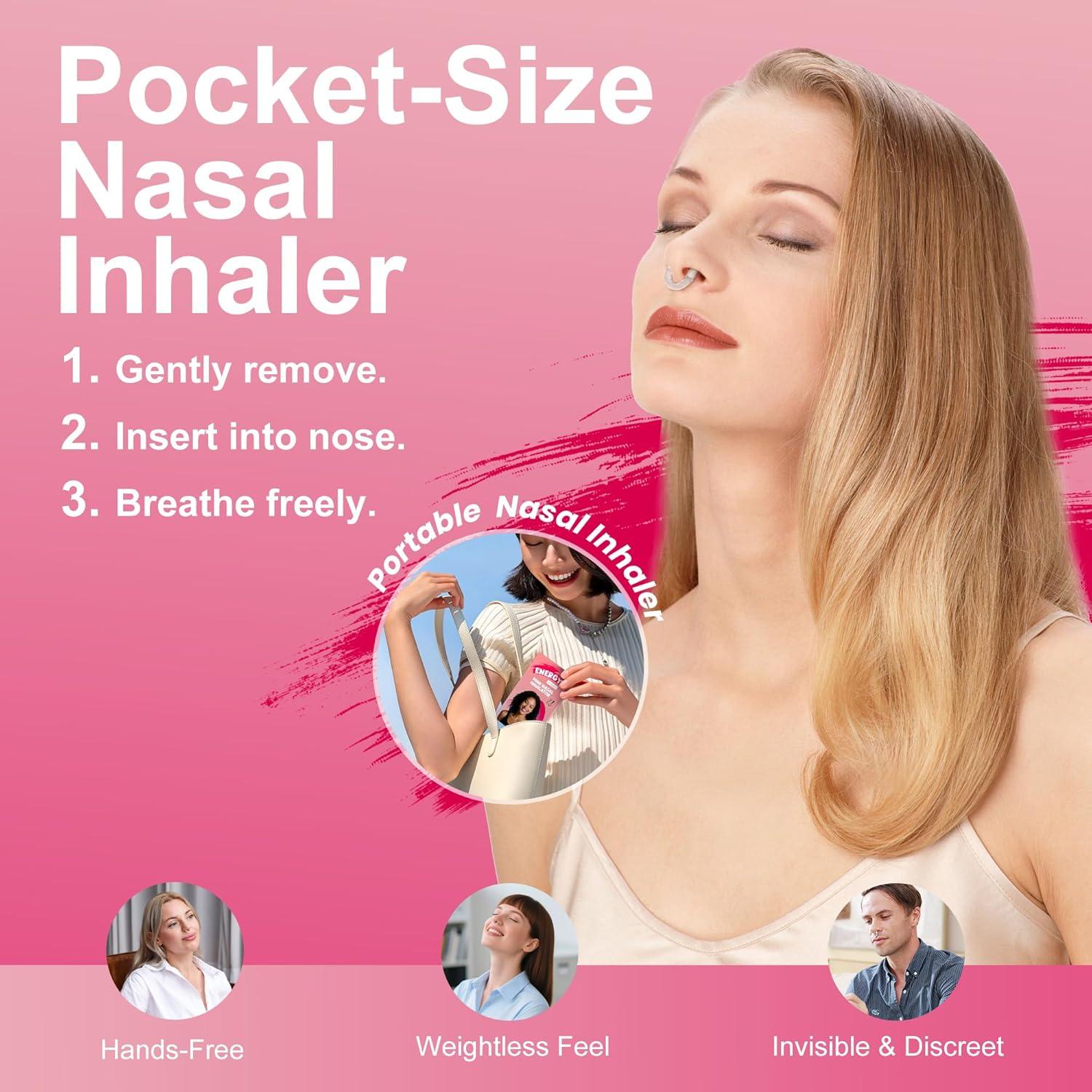 Inhalador Nasal Mini PURAX - Aceites Naturales 8PCS