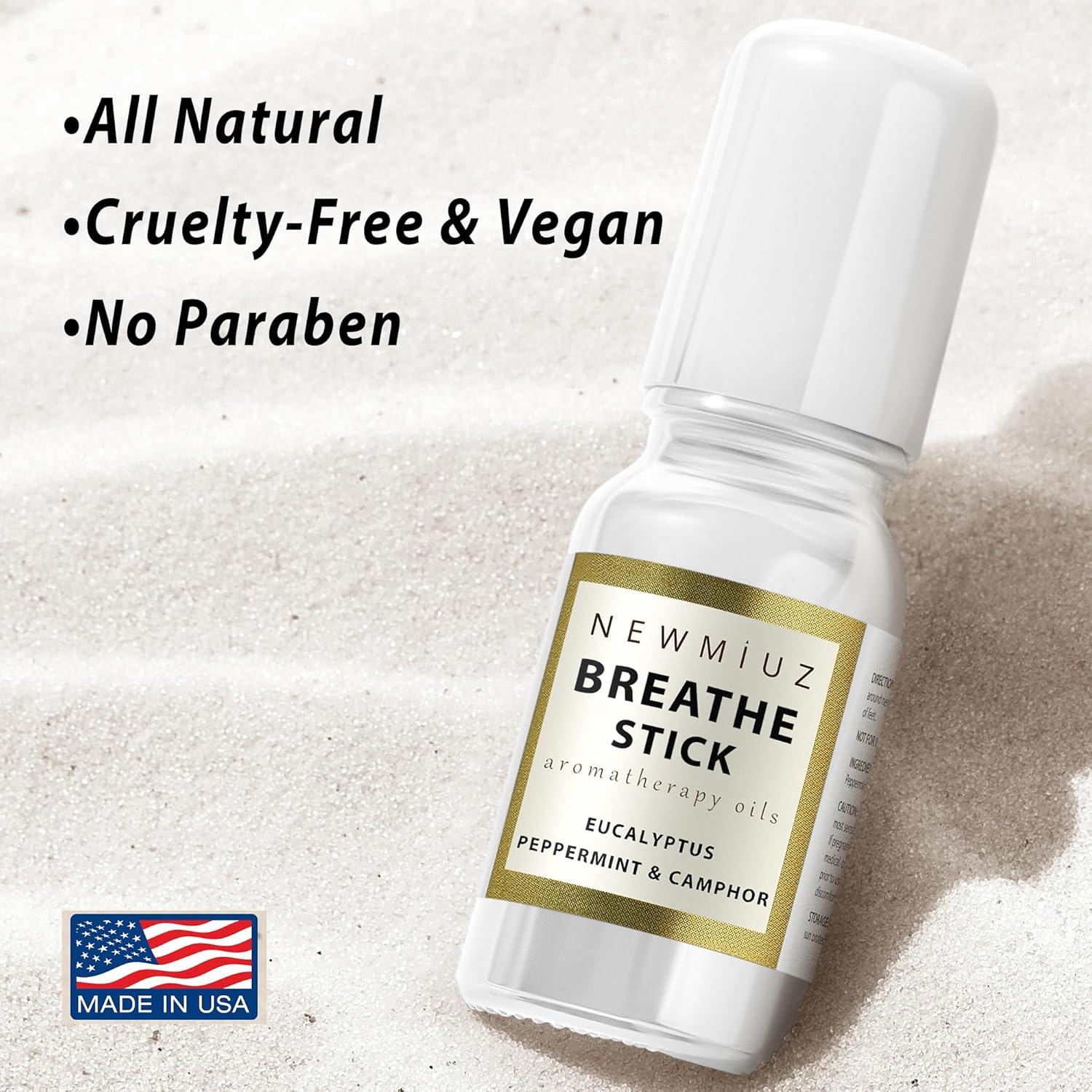 Roll On Aceite Esencial Breathe Easy New Miuz 10ml Menta Eucalipto