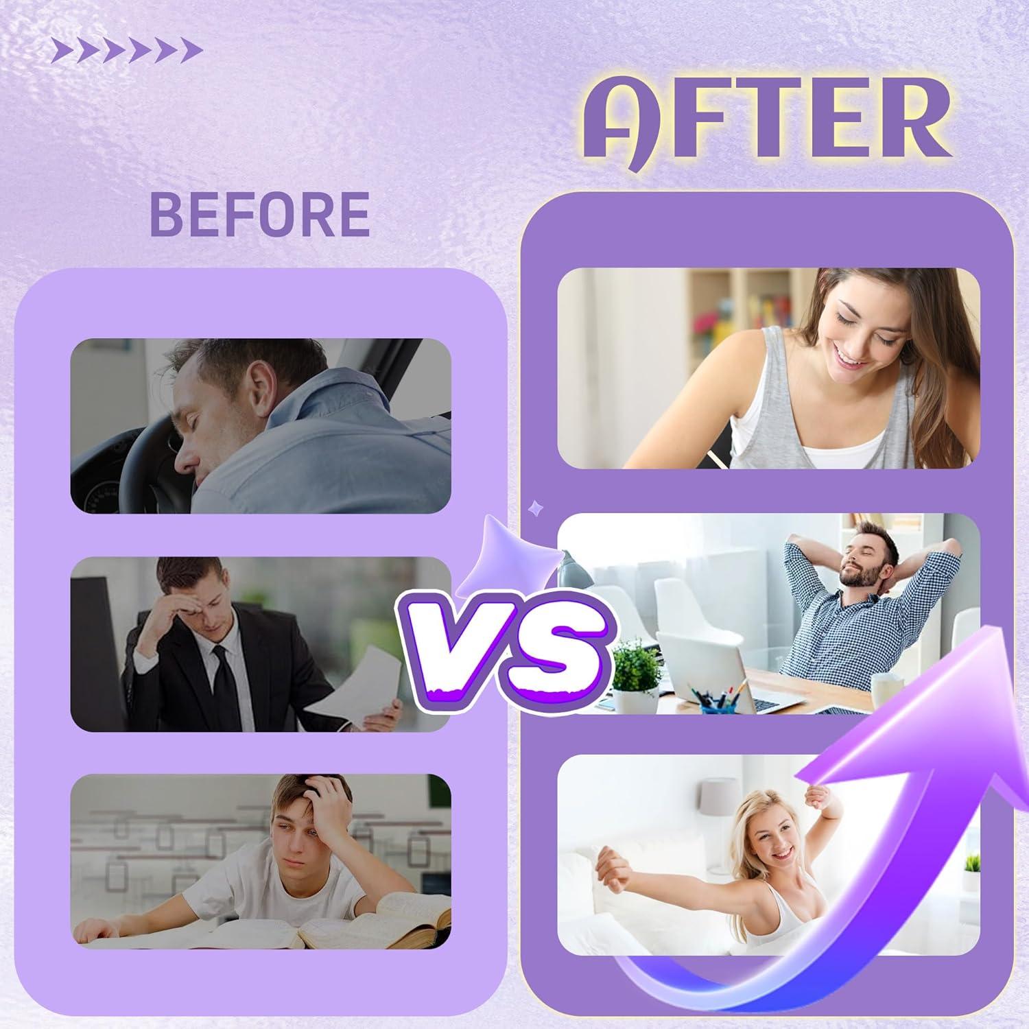 Palitos Nasales PUFFIAIR de Lavanda - Paquete de 3 - Alivio Congestión