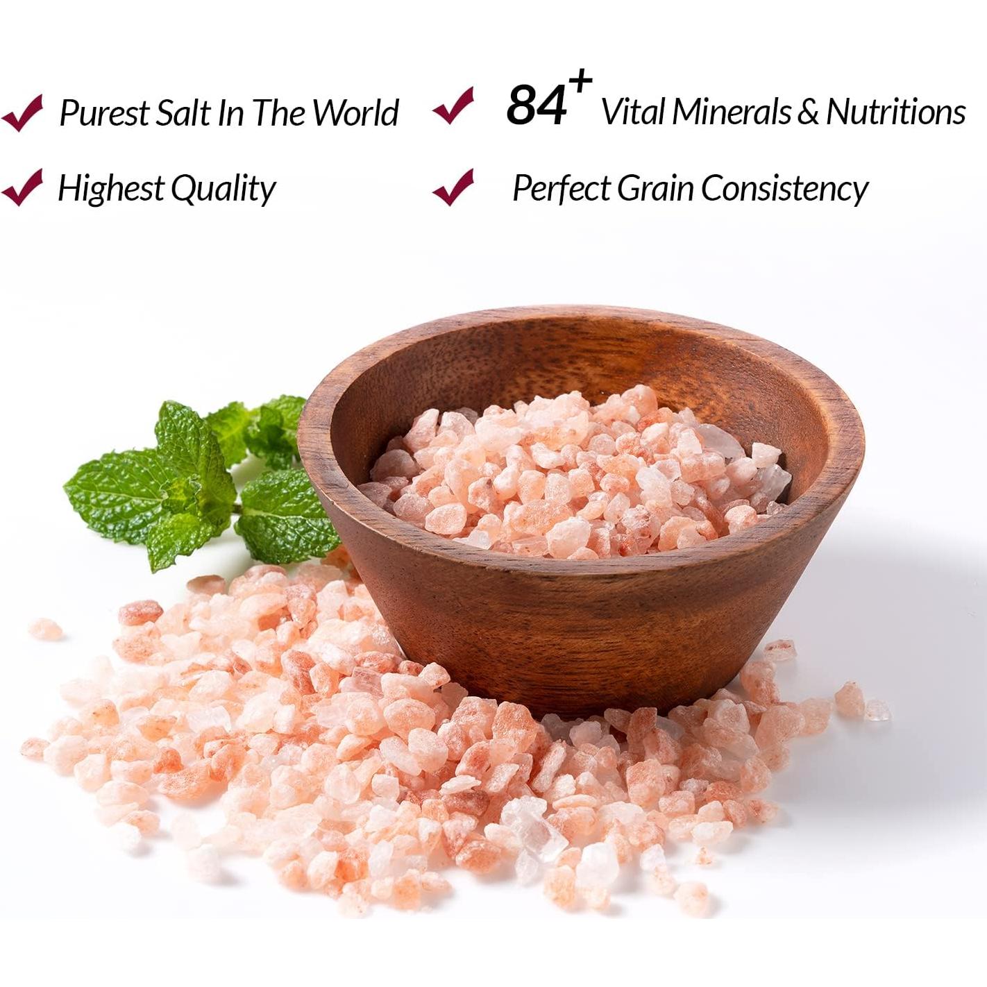 Sal Rosa del Himalaya Natural WBM 771g con Inhalador Cerámica