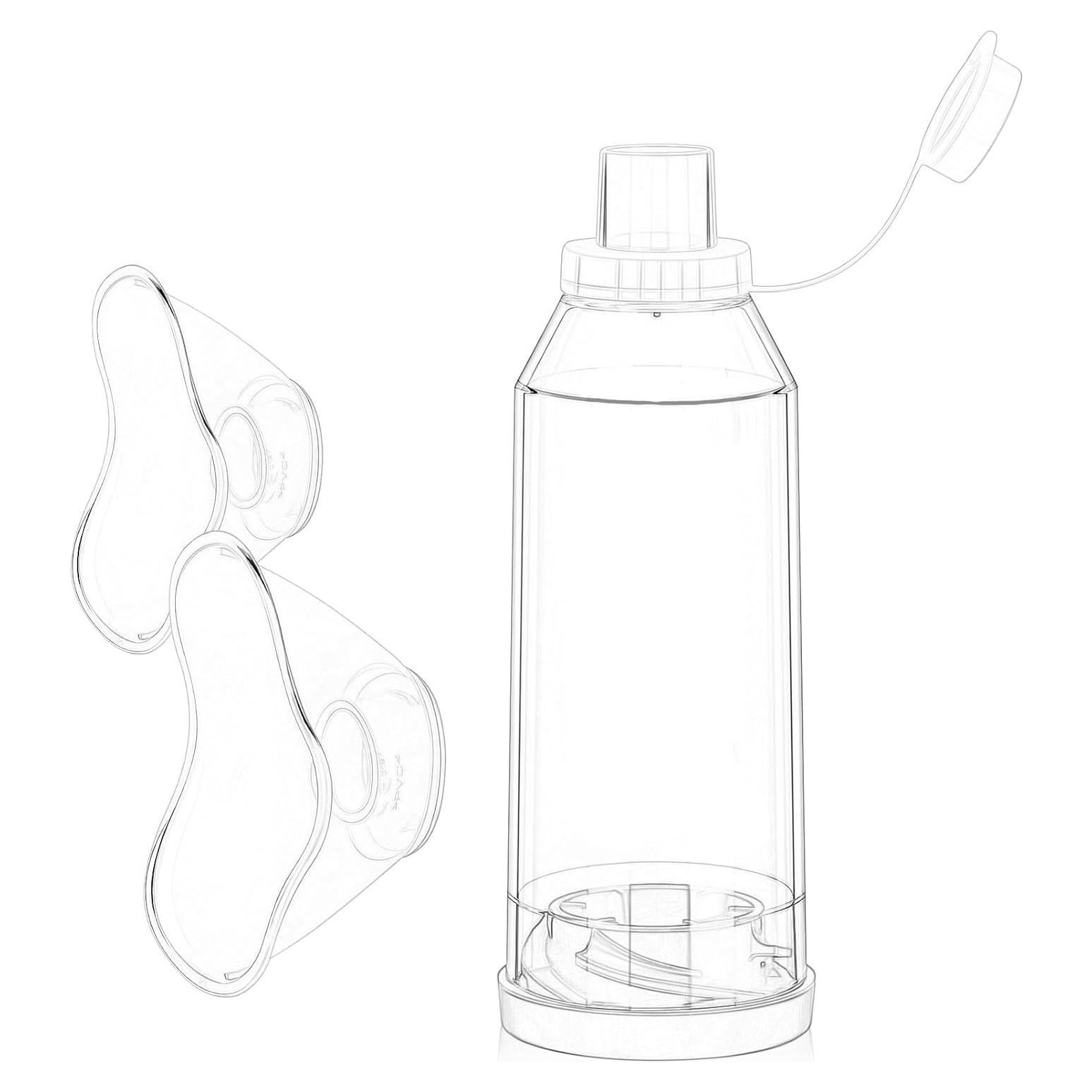 Espaciador de Mano para Inhalador PHARMACARIBE con Máscara