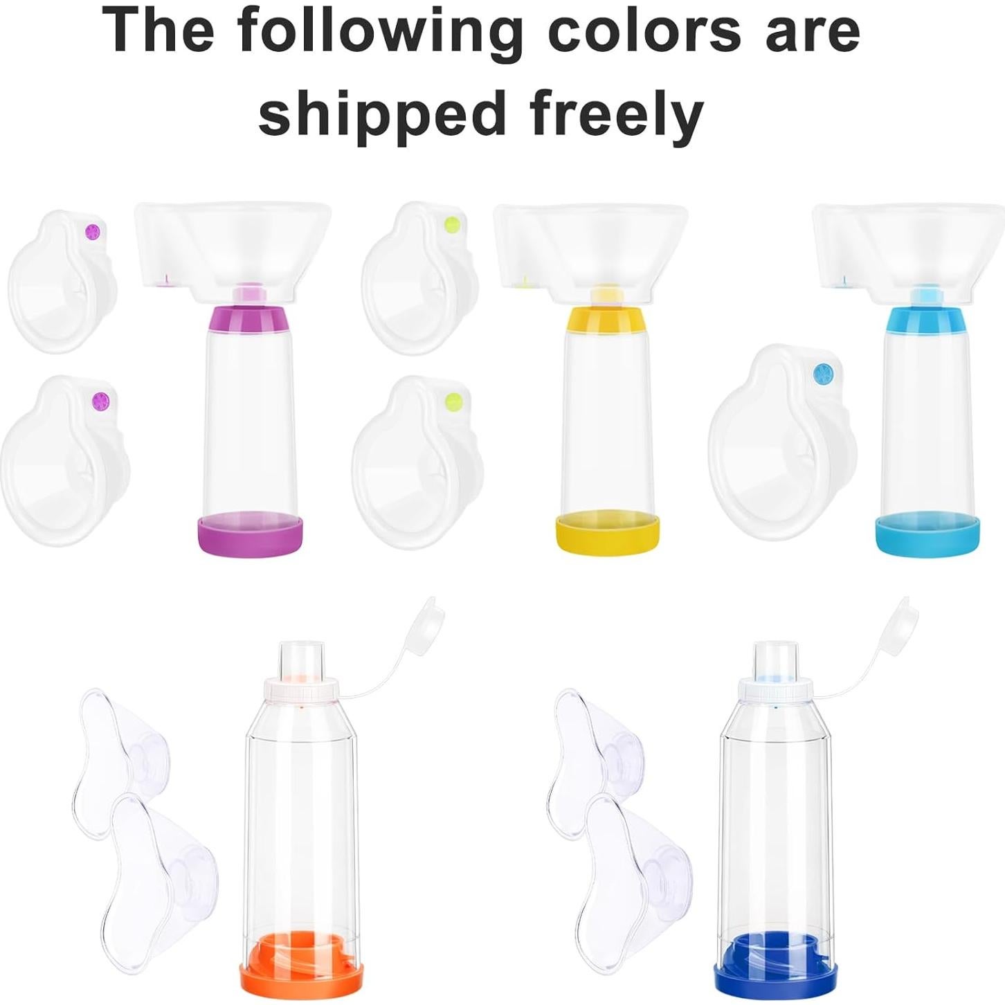 Espaciador de Mano para Inhalador PHARMACARIBE con Máscara