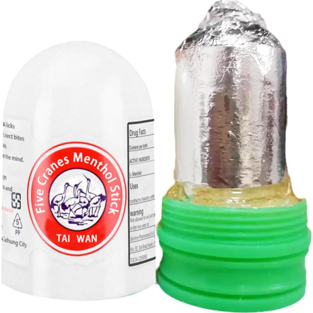 Palo de Mentol Xinlong 3 Piezas 43.5g Hecho en Taiwán