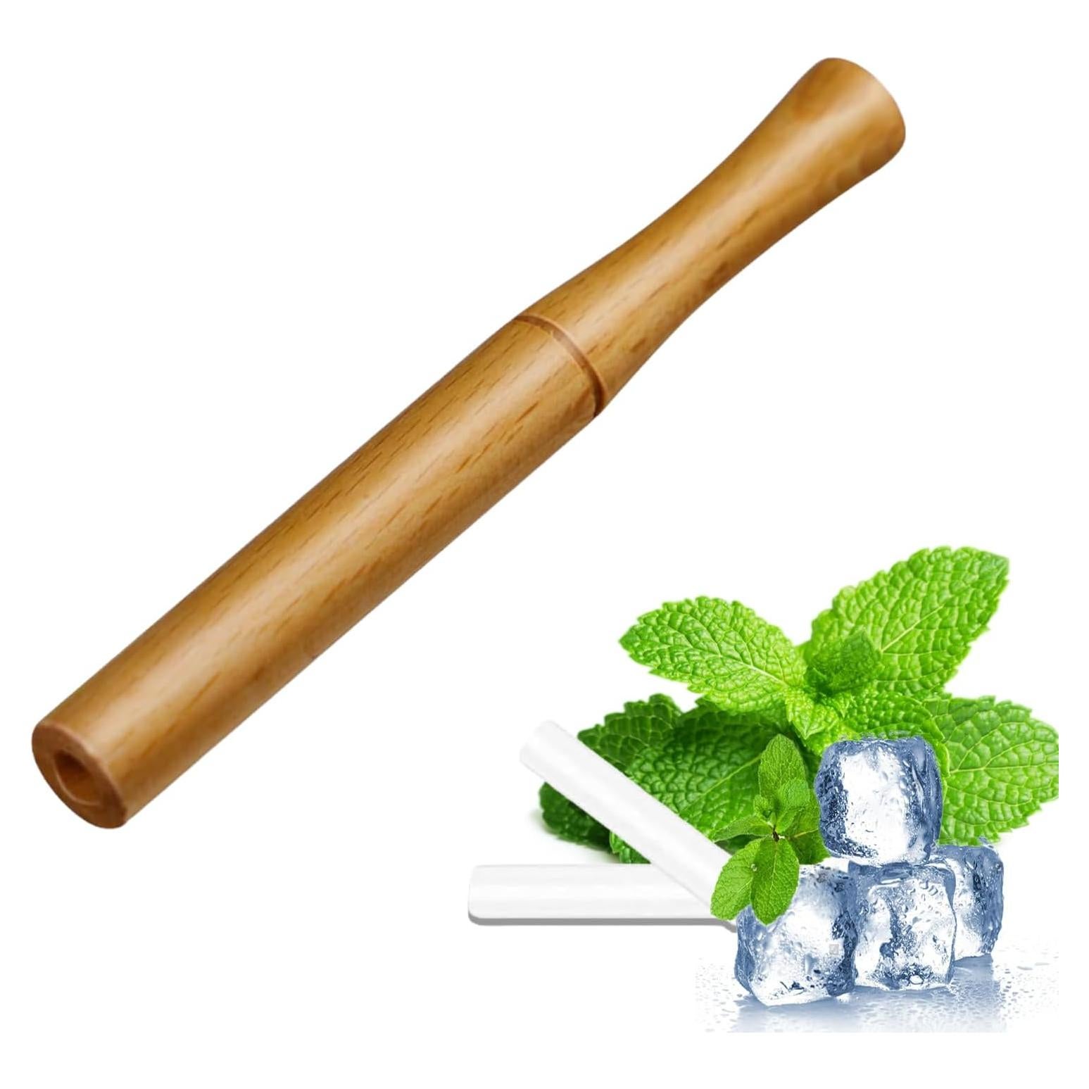 Inhalador Sin Vapor Sbujuetc para Dejar de Fumar con Menta