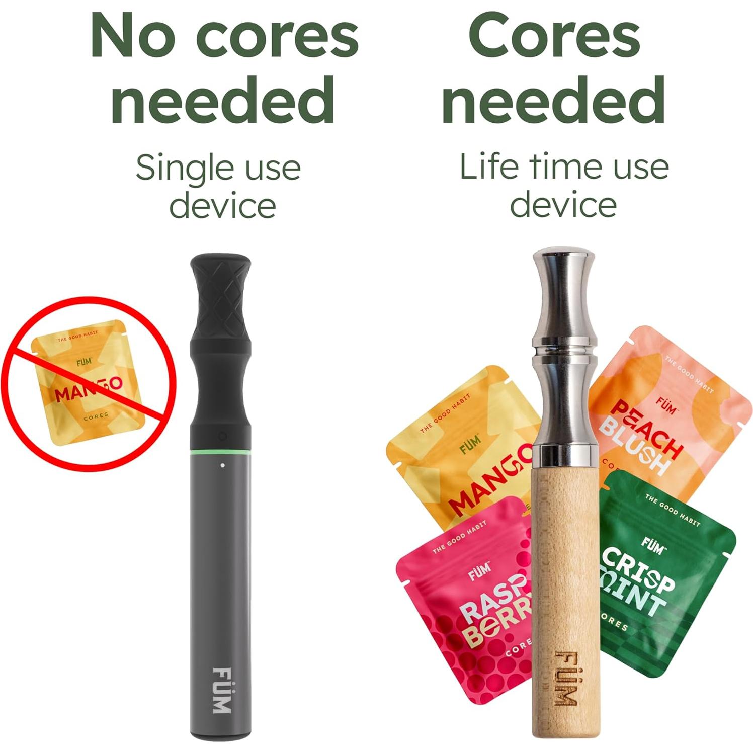 Dispositivo FÜM Zero Menta Helada - Portátil y Fresco