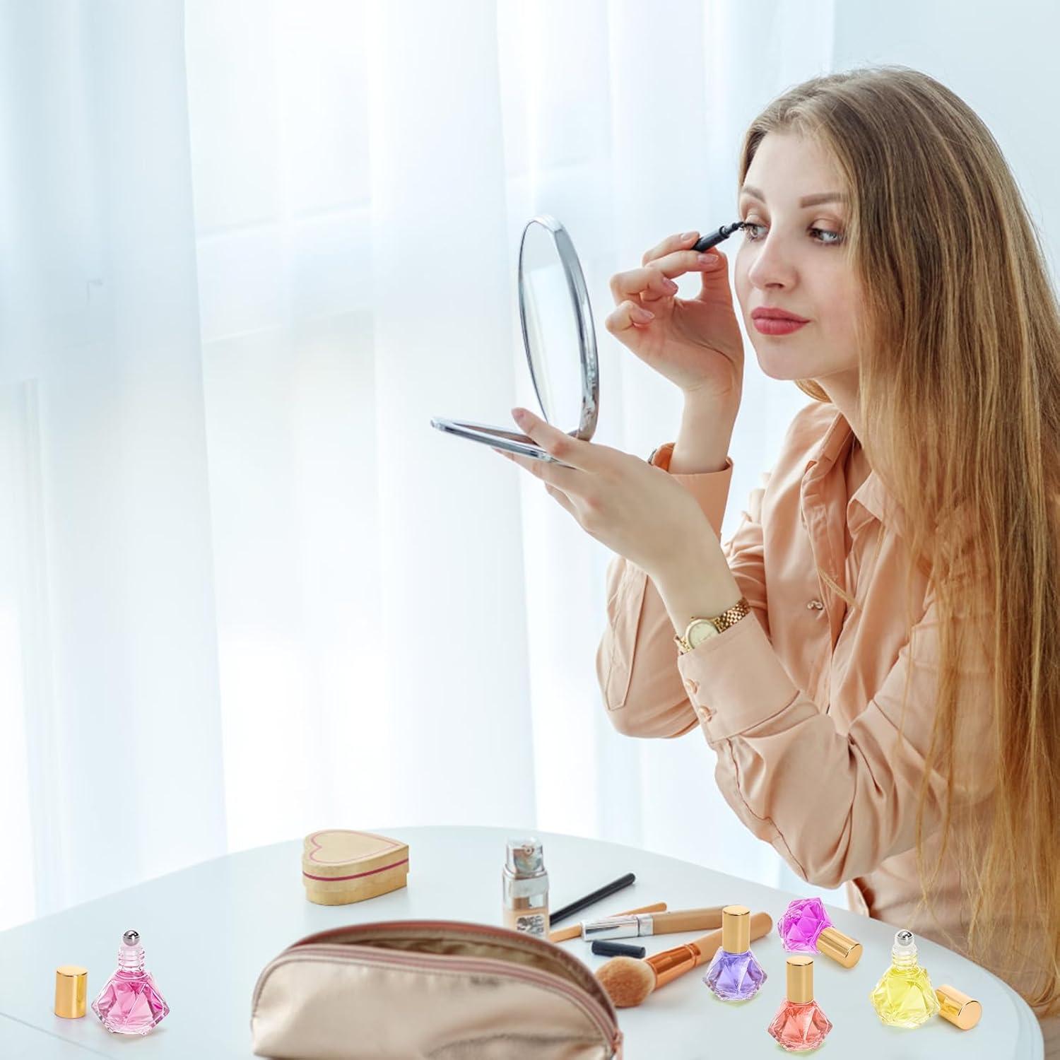 Paquete de 36 Botellas Vacías de Aceite Esencial ELFULLY 8ml