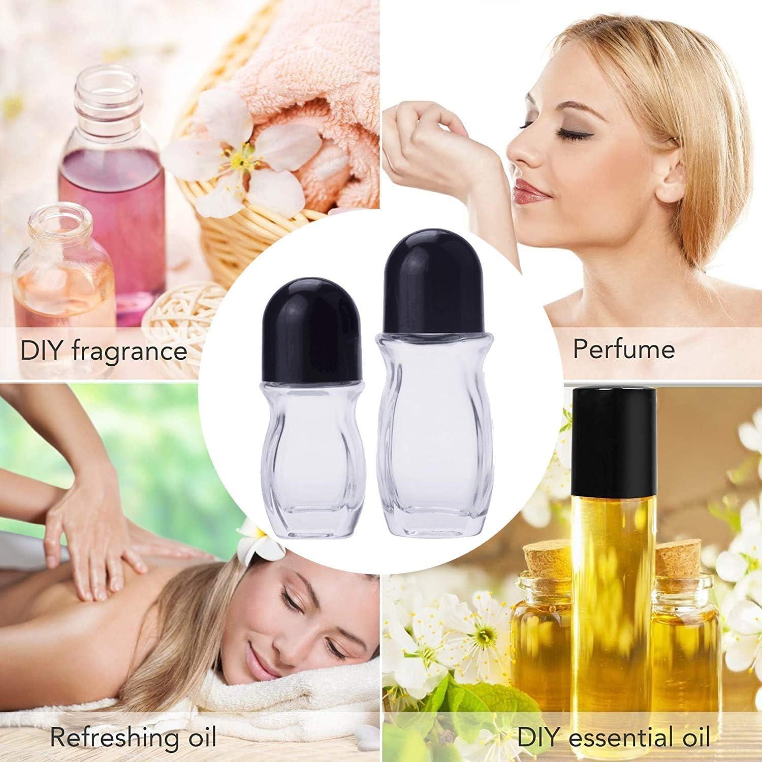 Set de 2 Botellas de Vidrio Roll-on PurYupearl 8.5ml