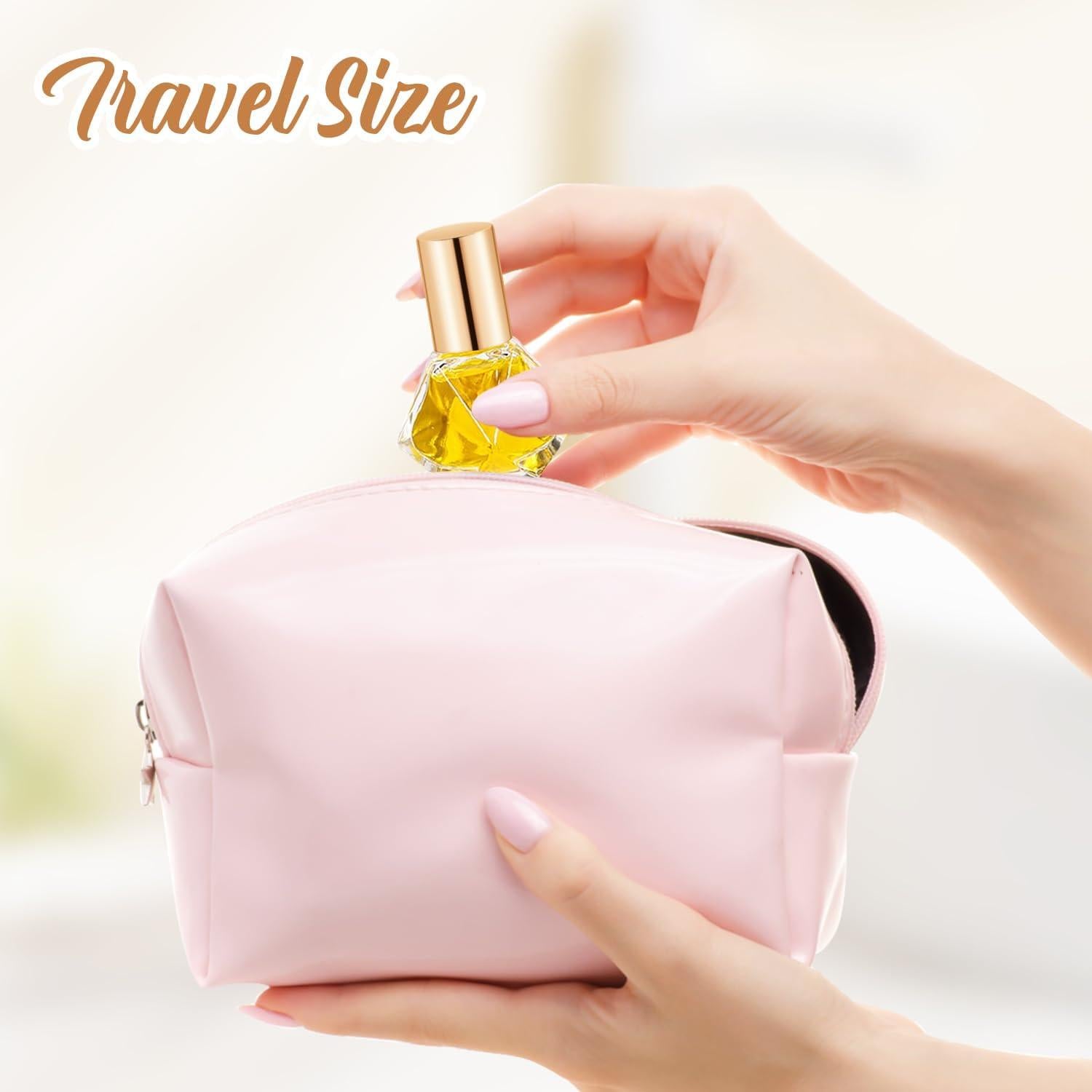 30 Botellas de Vidrio 8ml con Rodillo Mirrline para Aceites