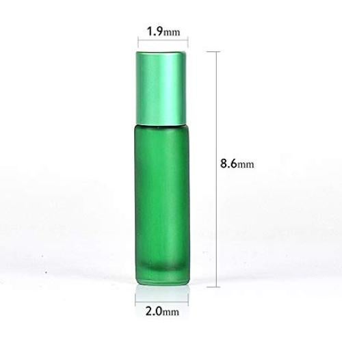 Paquete de 5 botellas de vidrio esmerilado 10ml USRommaner