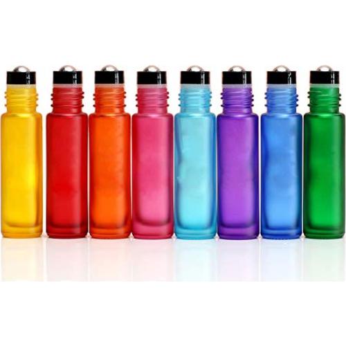 Paquete de 5 botellas de vidrio esmerilado 10ml USRommaner