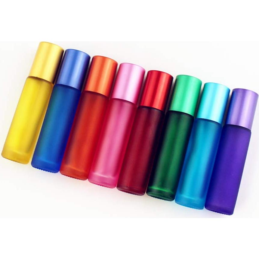 Paquete de 5 botellas de vidrio esmerilado 10ml USRommaner