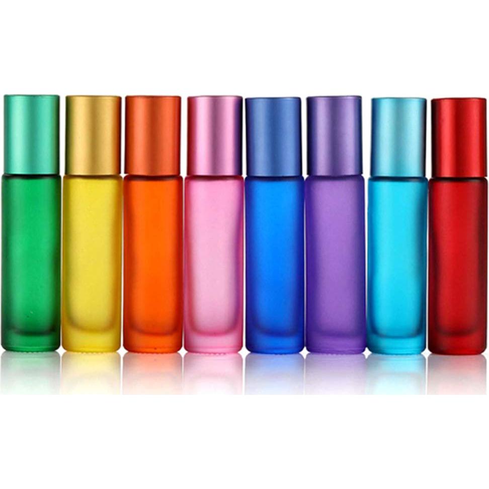 Paquete de 5 botellas de vidrio esmerilado 10ml USRommaner