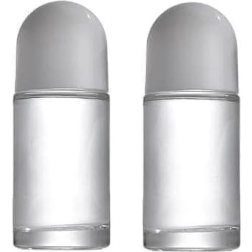 2 Botellas de Rodillo de Vidrio Galyacht 50ML A Prueba de Fugas