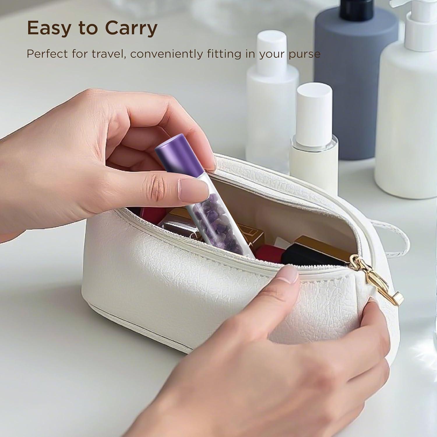 Botellas de Rodillo de Aceite Esencial SESENSE 10ml Multicolor 6 Pzas