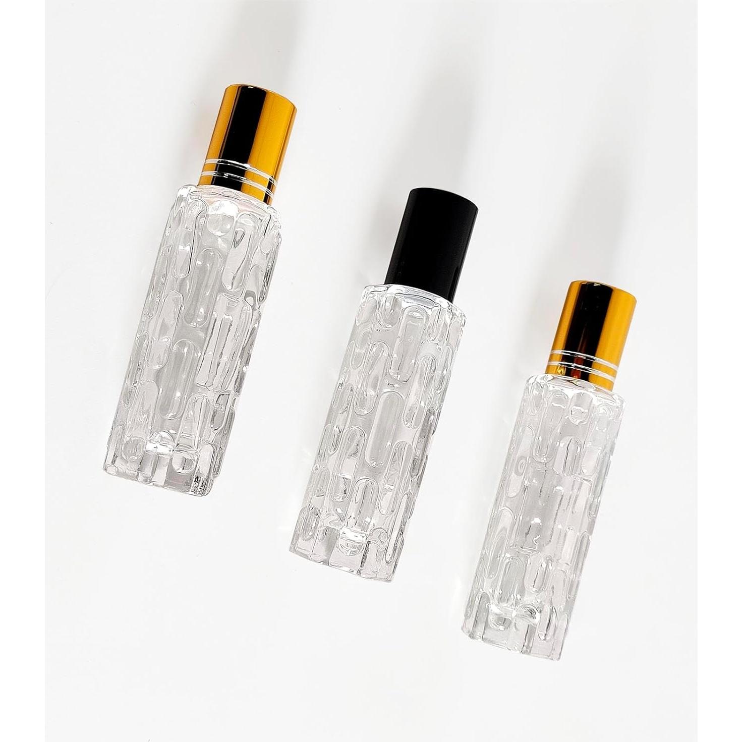 8 Botellas de Vidrio 10ml con Rodillo PYAWI - Accesorios Viaje