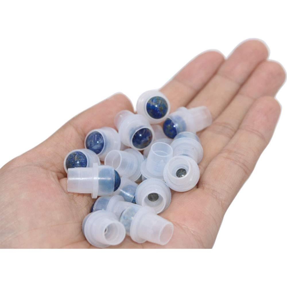 10 Bolas de Rodillo de Lapis Lazuli para Aceites Esenciales