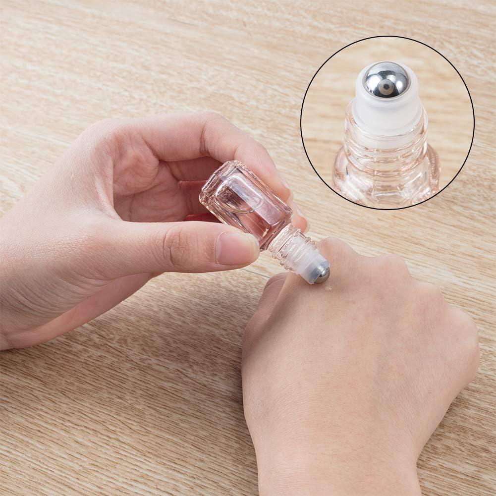 14 Botellas de Rodillo de Vidrio 3ml BENECREAT Aromaterapia