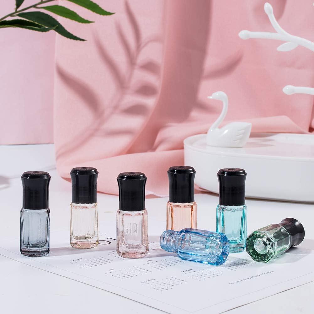 14 Botellas de Rodillo de Vidrio 3ml BENECREAT Aromaterapia