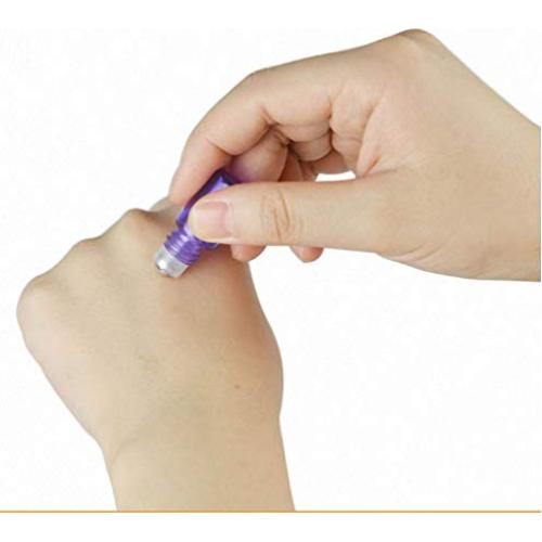 25 Botellas de Vidrio Coloridas 1ml Roll On USRommaner