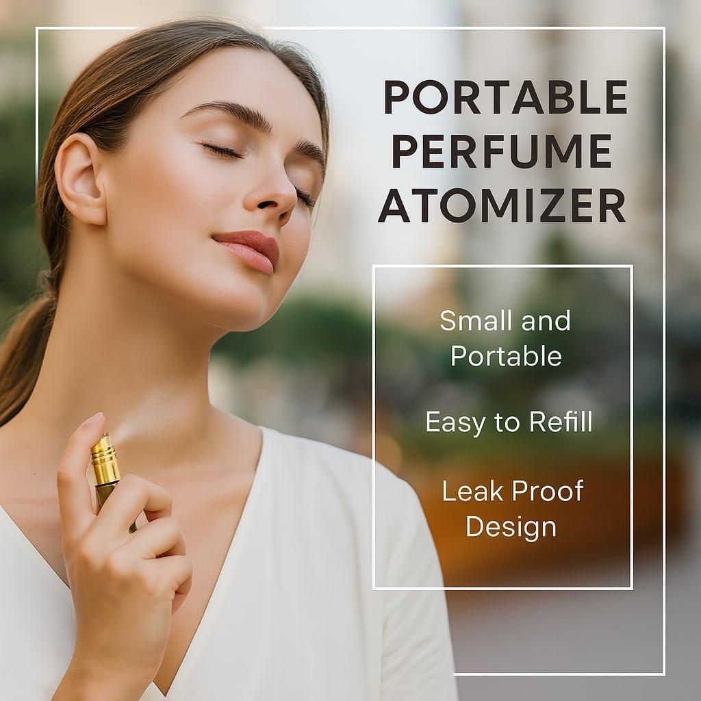 Botella de Perfume Recargable Seiyeje 10ml Doble Cabeza