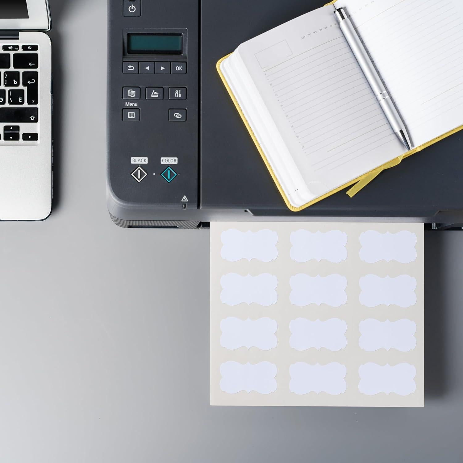 Etiquetas Impermeables Crinklee 90 Unidades 5.6x3.3 cm