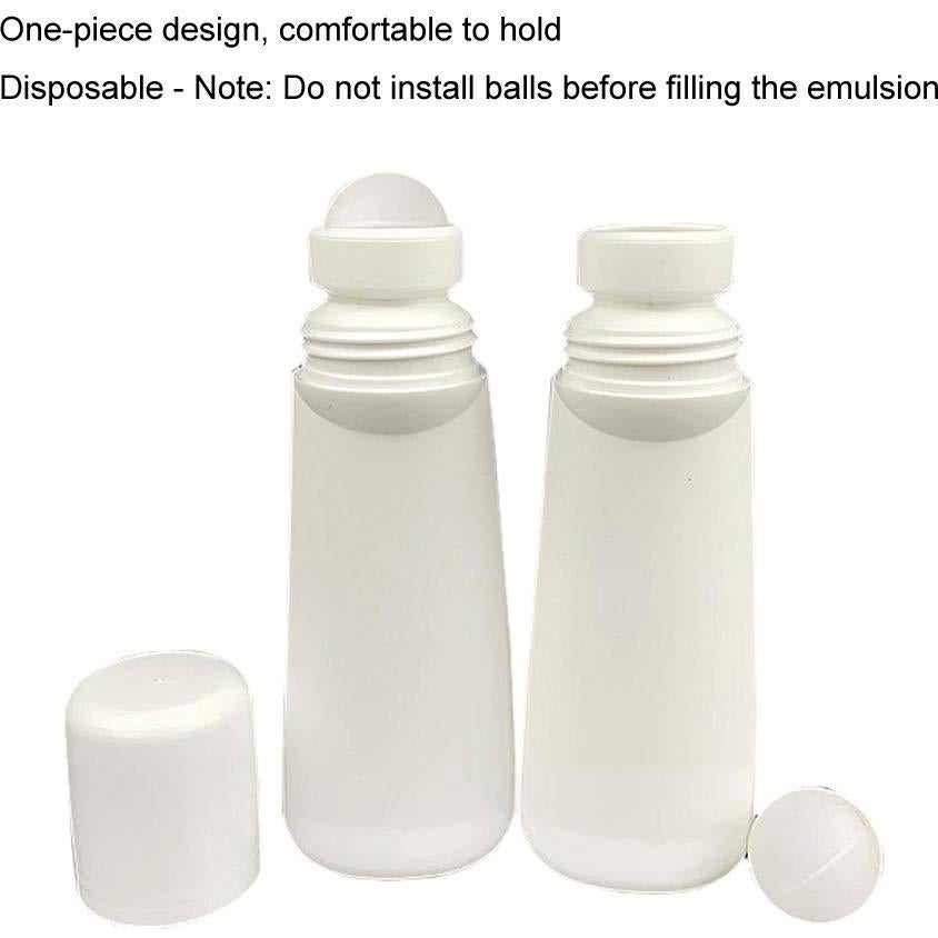 Botellas Vacías Roll On Desechables 100ml lasenersm - 3 Piezas
