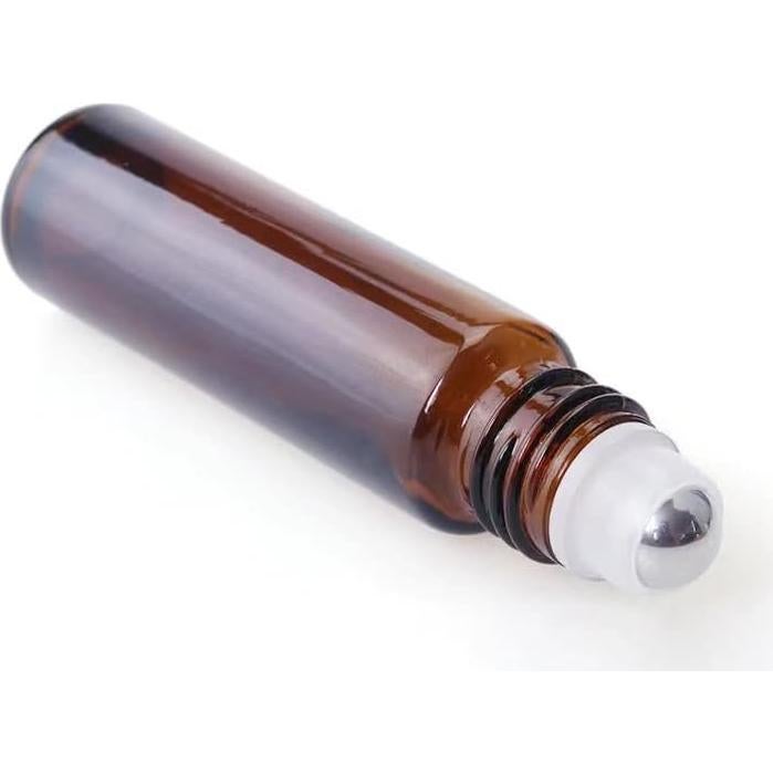 Juego de Botellas de Vidrio Rellenables HINNASWA 10ml - A Prueba de Fugas