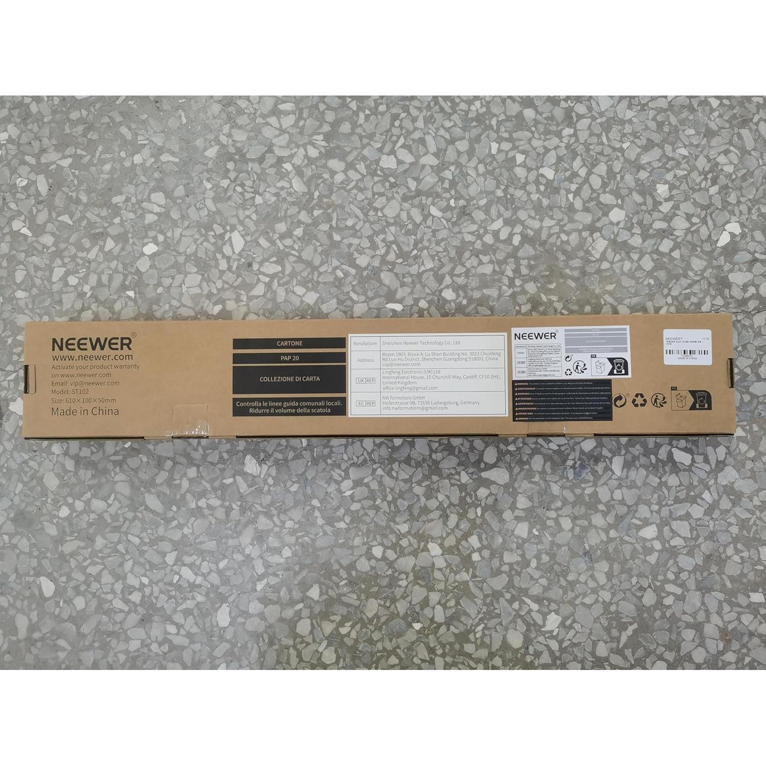 Brazo de Soporte Ajustable Neewer para Deslizador de Cámara 2 Unidades