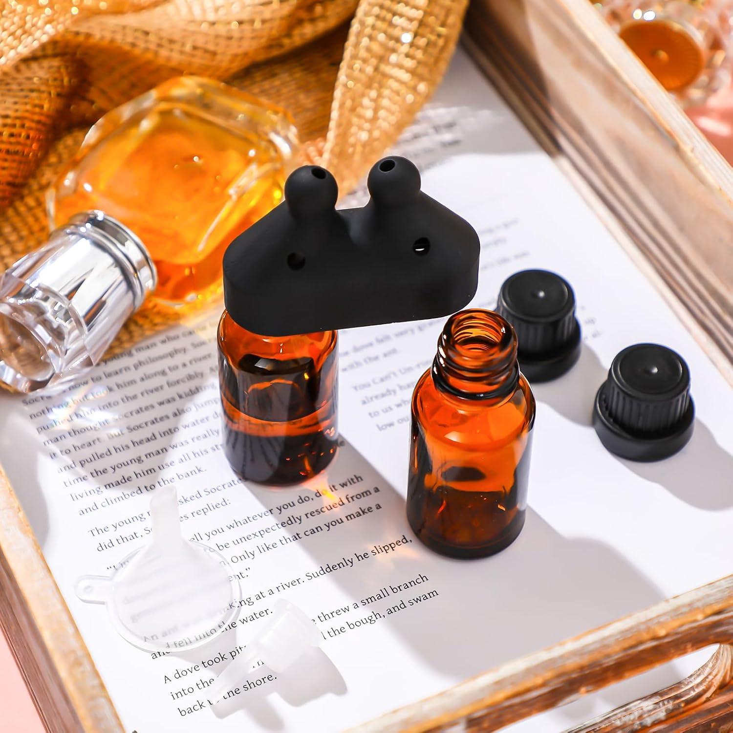 Inhalador de Aceite Esencial Chunful Doble 6x9cm a Prueba de Fugas