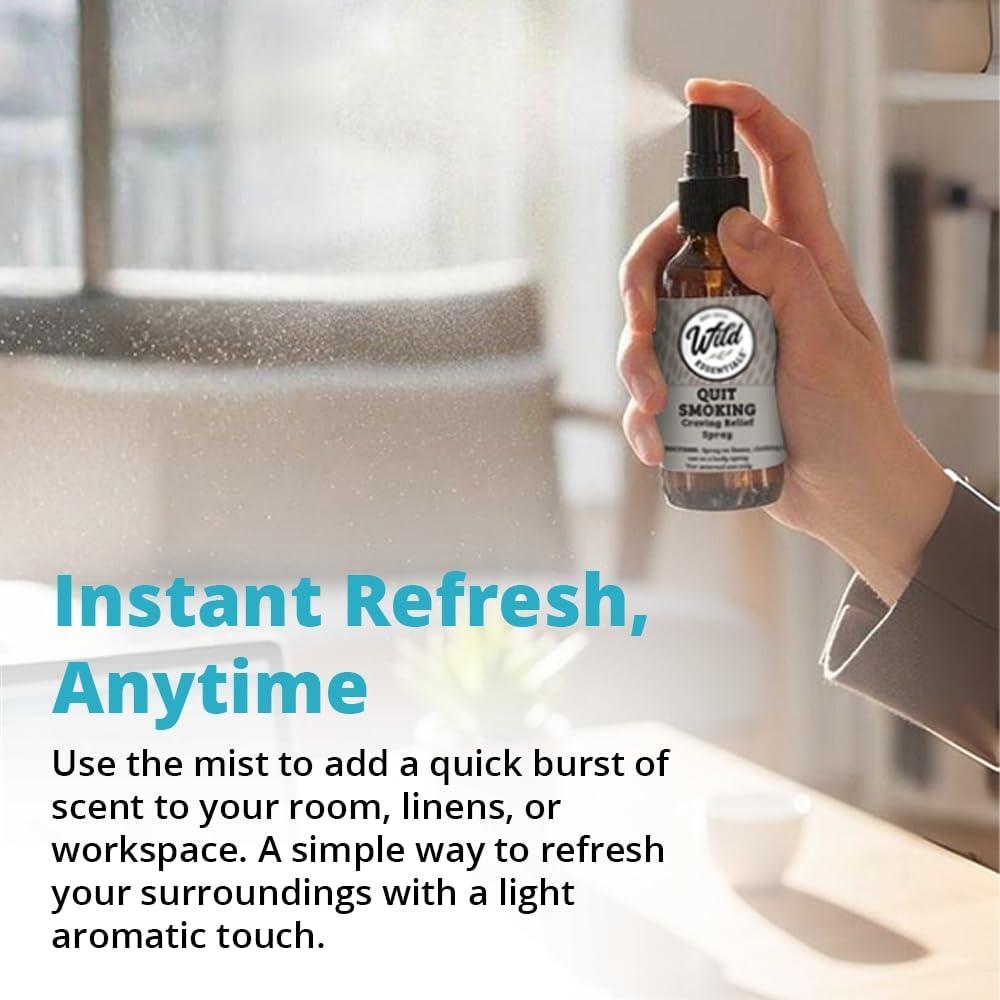 Inhalador Nasal Wild Essentials para Dejar de Fumar - Set 4 Piezas