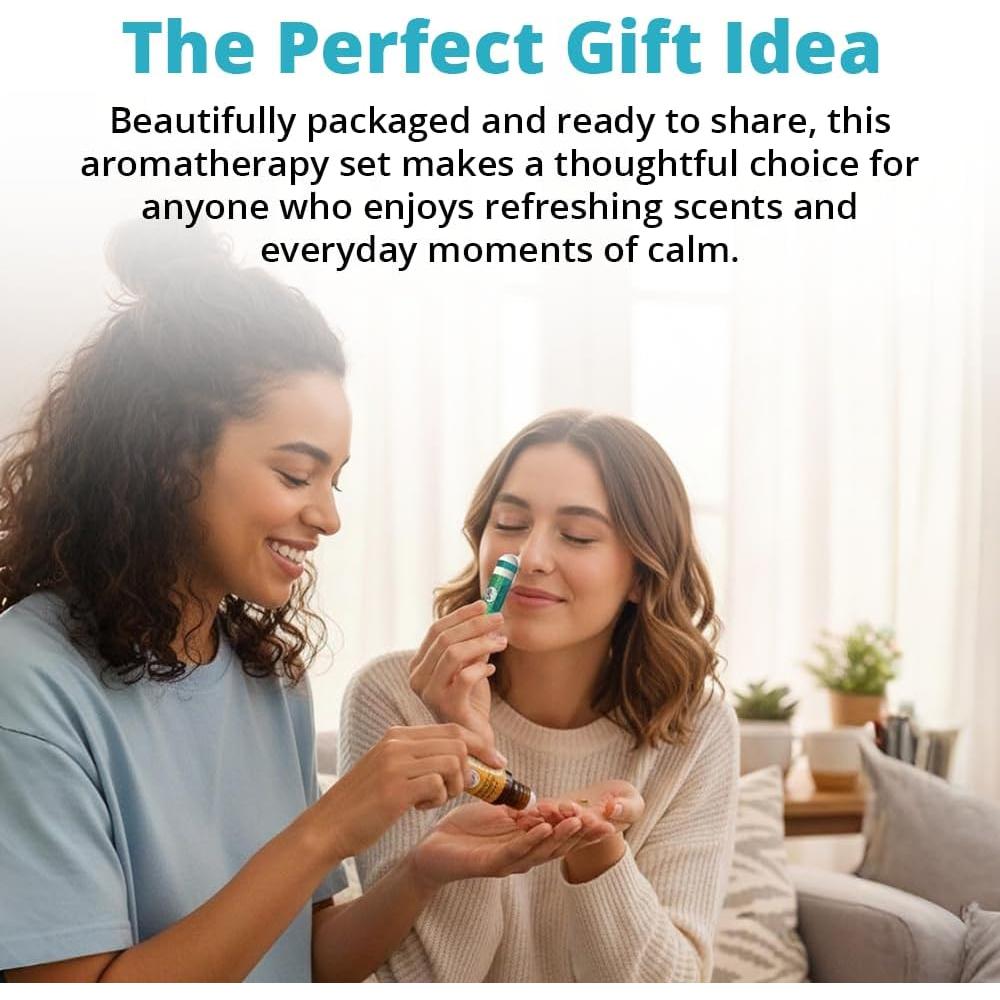 Inhalador Nasal Wild Essentials para Dejar de Fumar - Set 4 Piezas