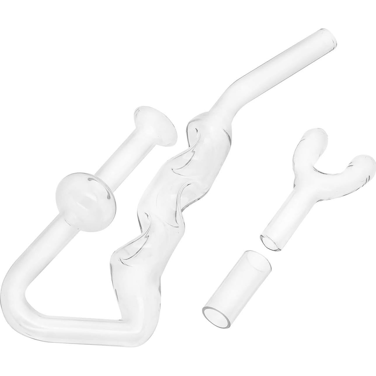 Inhalador de Aromas de Vidrio Maholda - 15.24 cm, Blanco