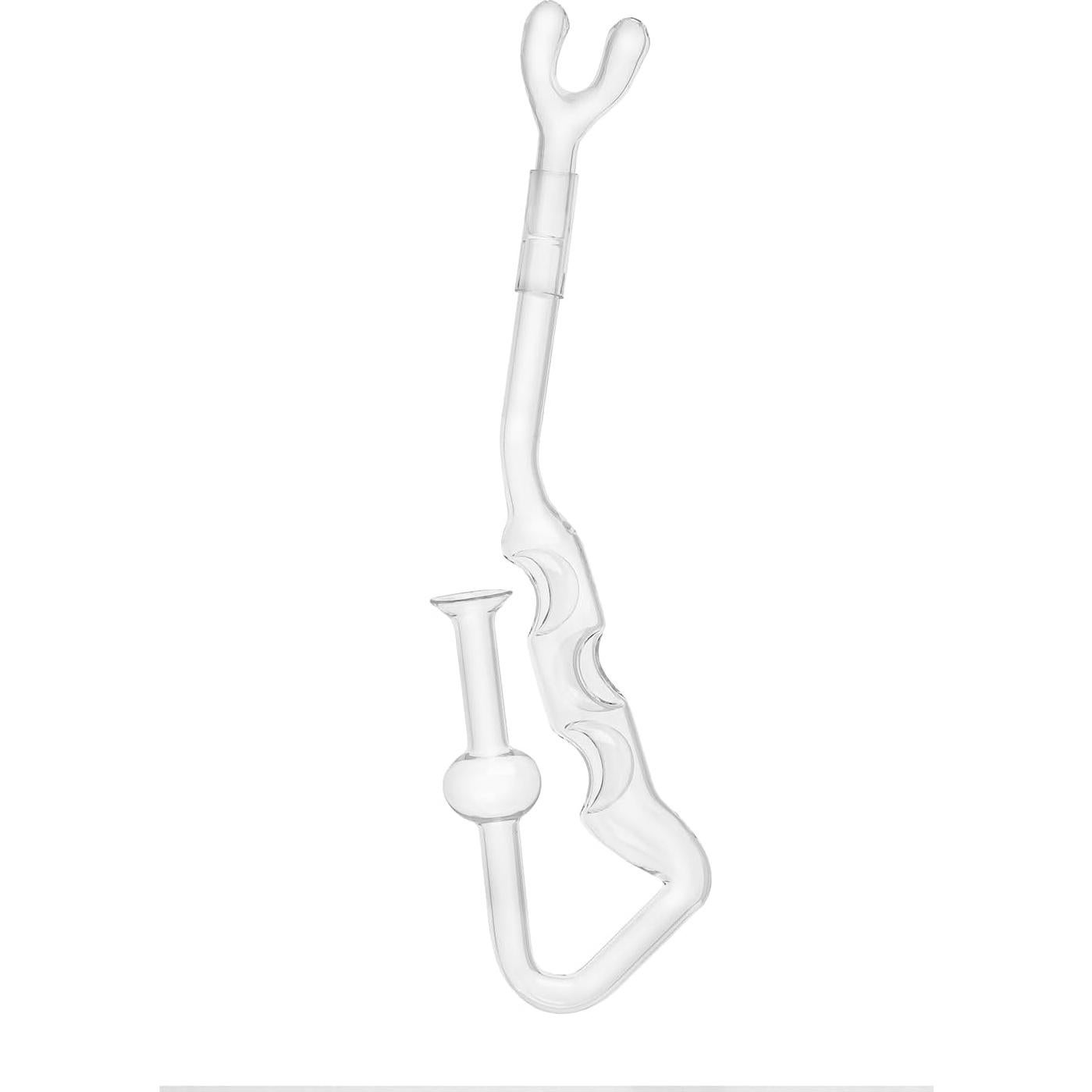 Inhalador de Aromas de Vidrio Maholda - 15.24 cm, Blanco