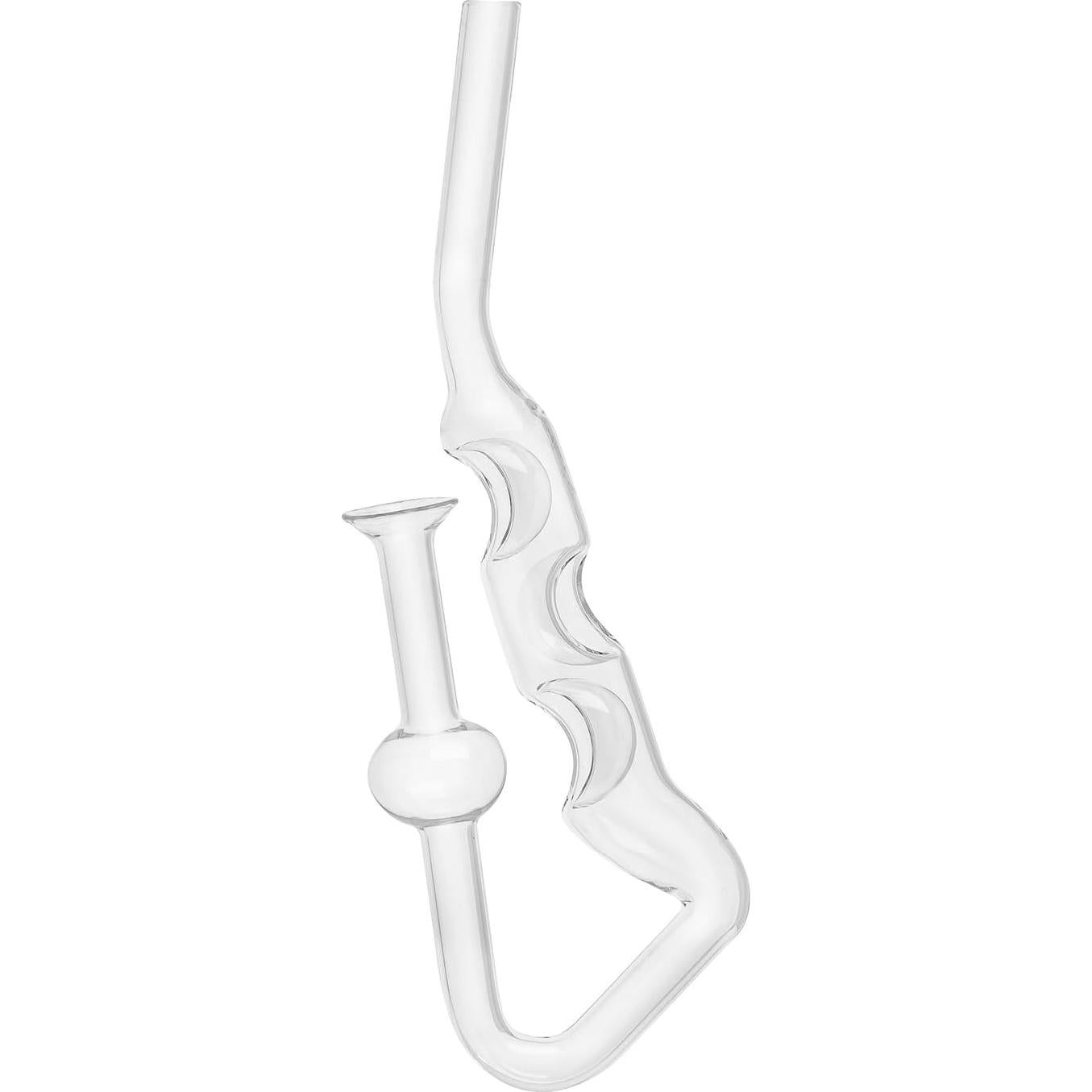 Inhalador de Aromas de Vidrio Maholda - 15.24 cm, Blanco