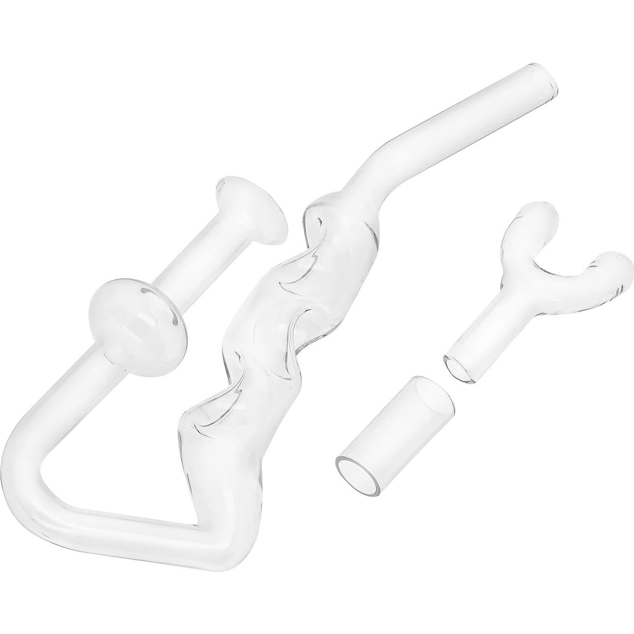 Inhalador de Aromas de Vidrio Maholda - 15.24 cm, Blanco