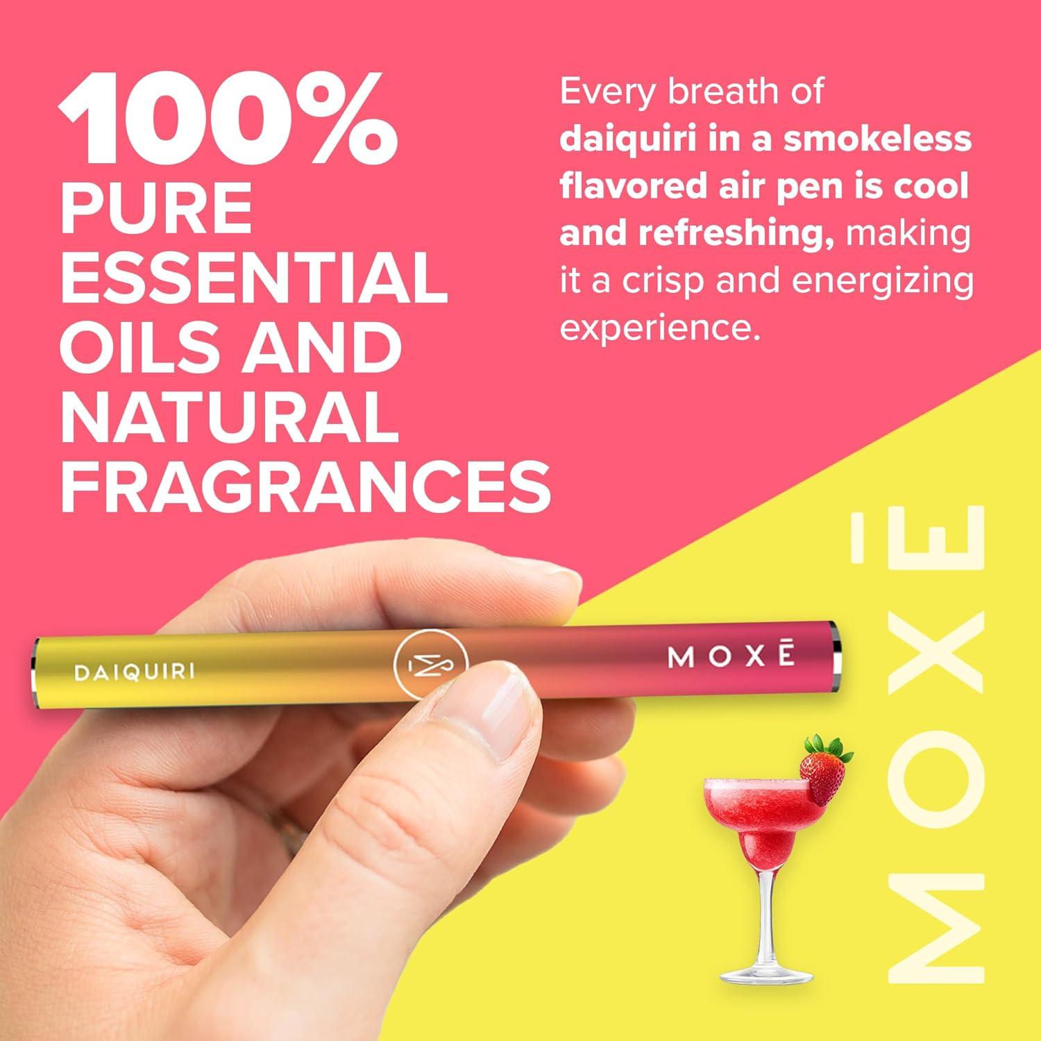 Inhalador de Aromaterapia MOXE Daiquiri - 3 Paquete, Sabor Natural