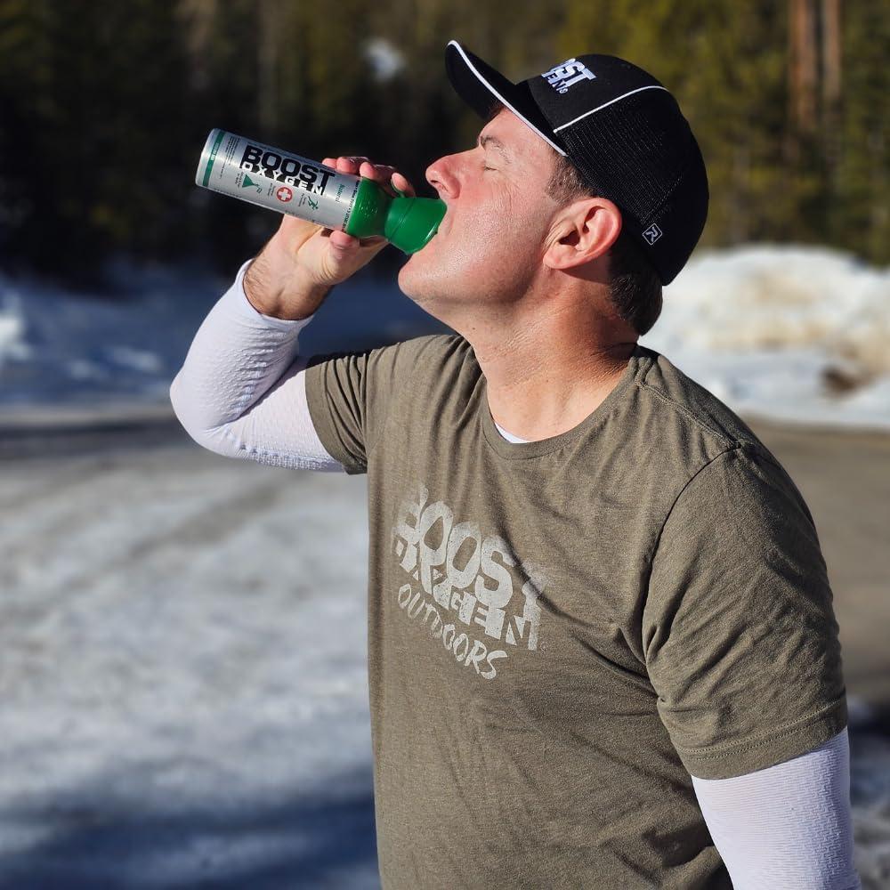 Cilindro de Oxígeno Suplementario Boost Oxygen 5L Natural - Paquete de 4