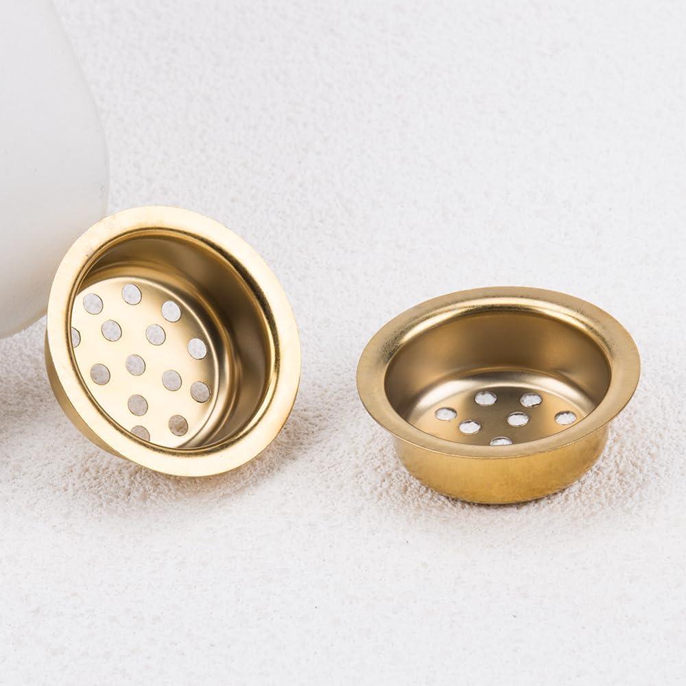 4 Piezas Soporte de Carbón Incienso Comidox Oro Redondo