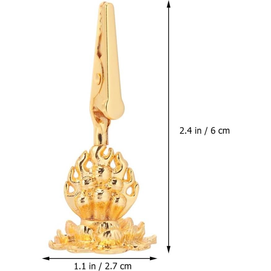 Soporte de Incienso Clip Cabilock 6 cm Base de Buda