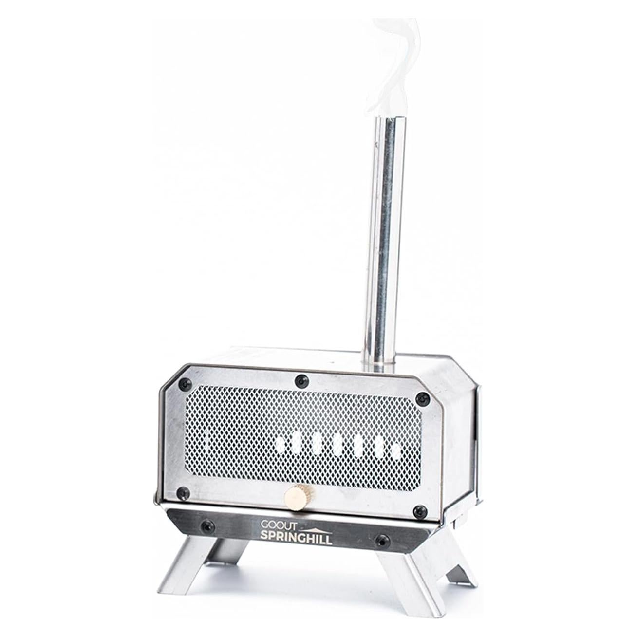 Quemador de Incienso GOOUT SPRINGHILL Acero Inoxidable Plata 10.2x6.1x16.5 cm