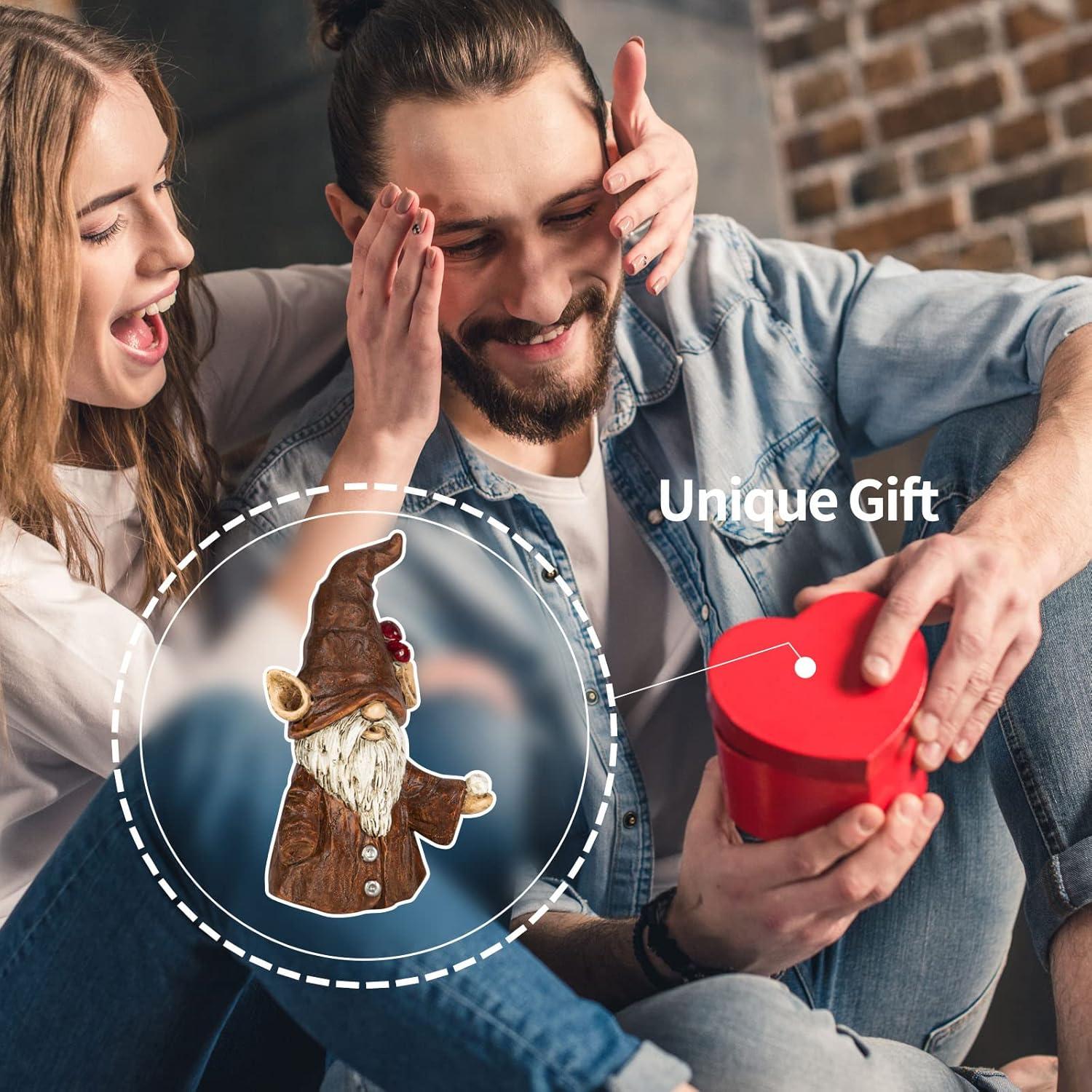 Porta inciensos gnomo Cacukap 10.16x8.89 cm resina